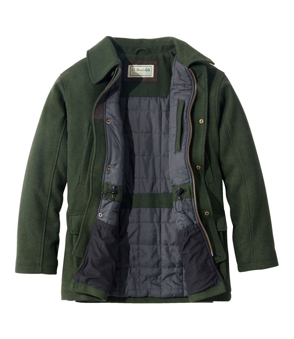 Men's Maine Guide Wool Parka, PrimaLoft | L.L.Bean online