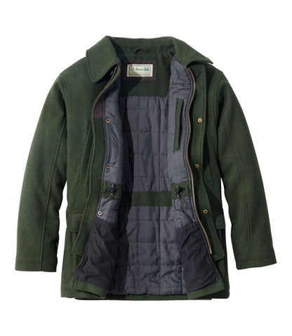Men's Maine Guide Wool Parka, PrimaLoft | L.L.Bean online