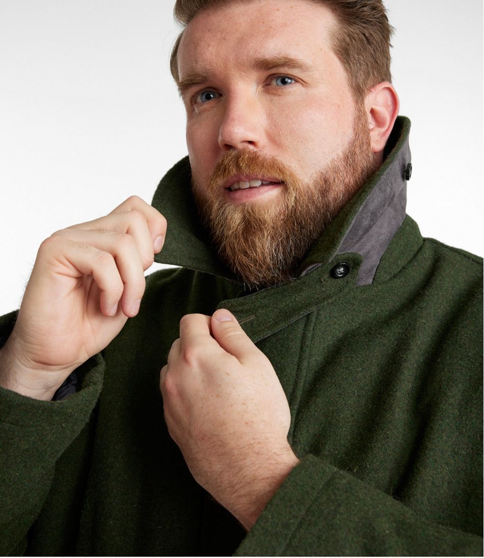 Men's Maine Guide Wool Parka, PrimaLoft | L.L.Bean online