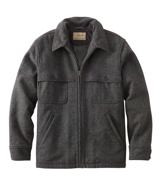 Men's Maine Guide Zip-Front Jac-Shirt, Plaid | L.L.Bean for sale