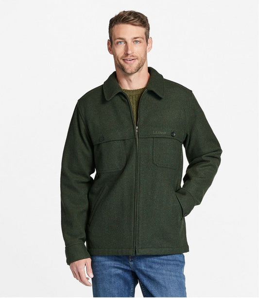 Men's Maine Guide Zip-Front Jac-Shirt | L.L.Bean on sale