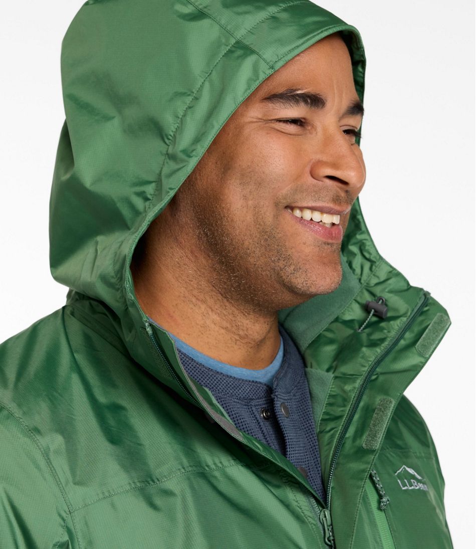 Men's Trail Model Rain Jacket, Fleece-Lined | L.L.Bean online
