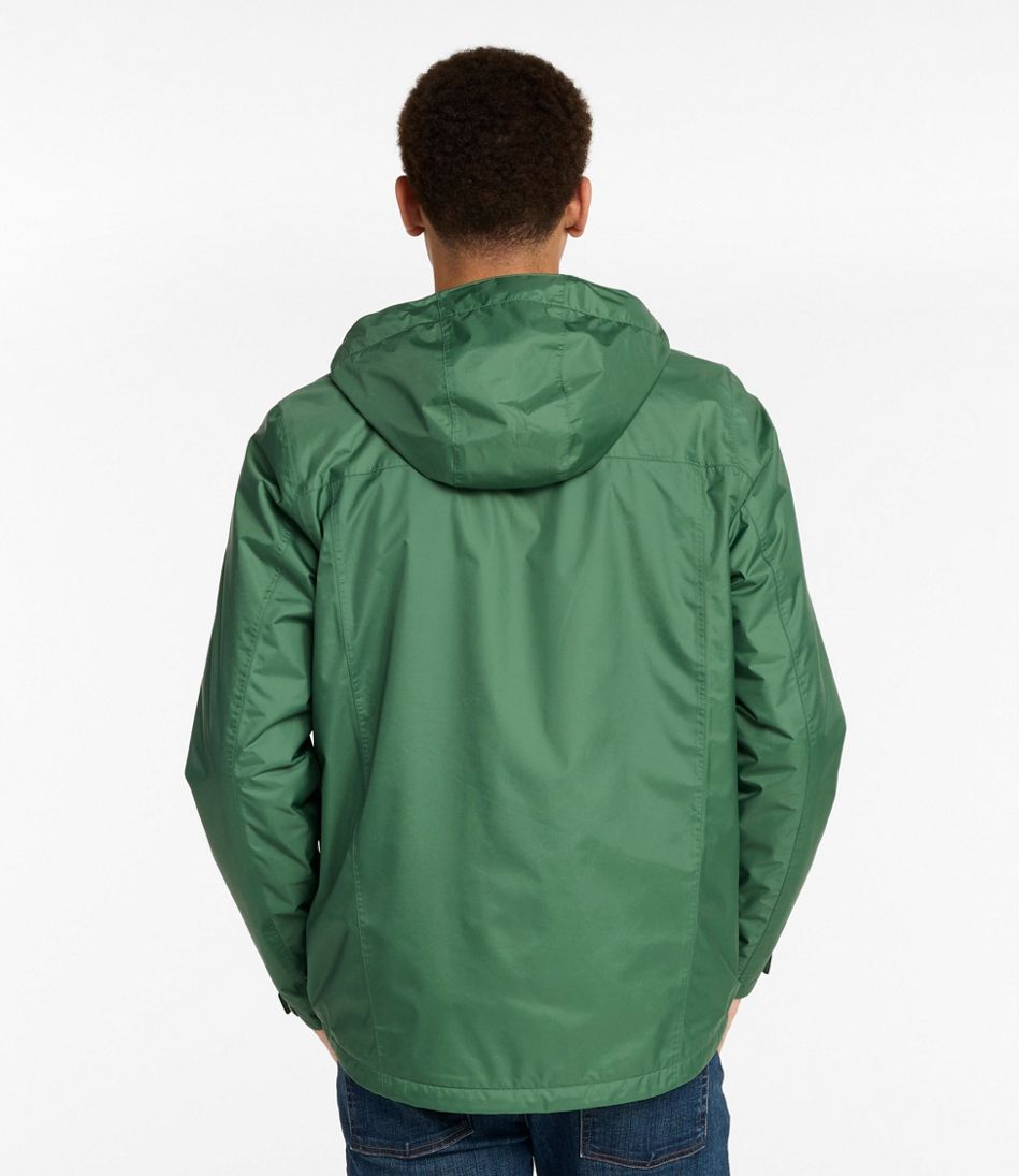 Men's Trail Model Rain Jacket, Fleece-Lined | L.L.Bean online