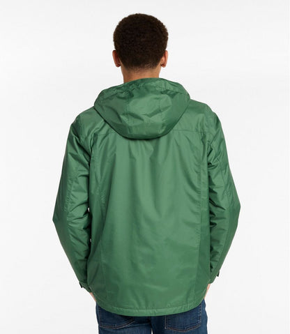 Men's Trail Model Rain Jacket, Fleece-Lined | L.L.Bean online
