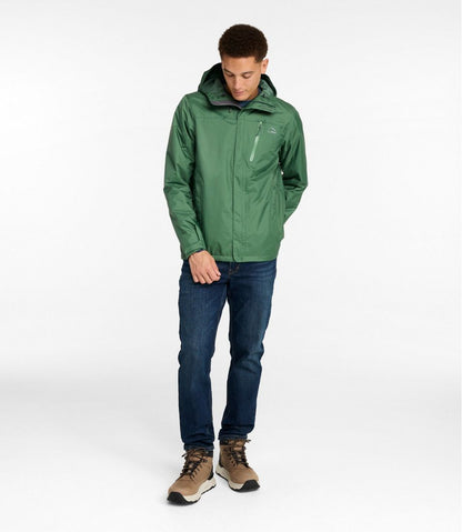 Men's Trail Model Rain Jacket, Fleece-Lined | L.L.Bean online