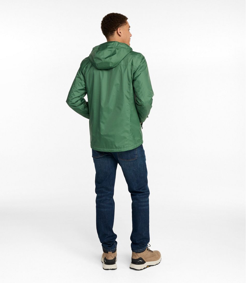 Men's Trail Model Rain Jacket, Fleece-Lined | L.L.Bean online