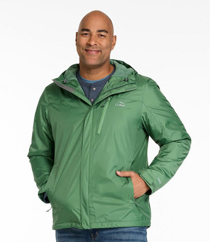 Men's Trail Model Rain Jacket, Fleece-Lined | L.L.Bean online