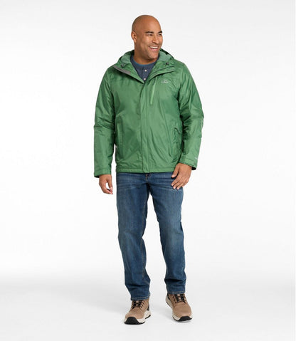 Men's Trail Model Rain Jacket, Fleece-Lined | L.L.Bean online