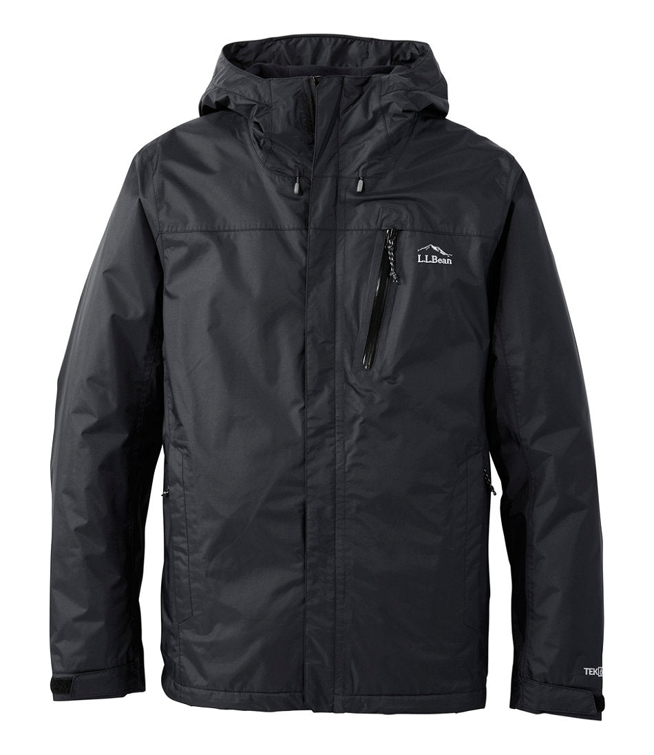 Men's Trail Model Rain Jacket, Fleece-Lined | L.L.Bean online - US 2802