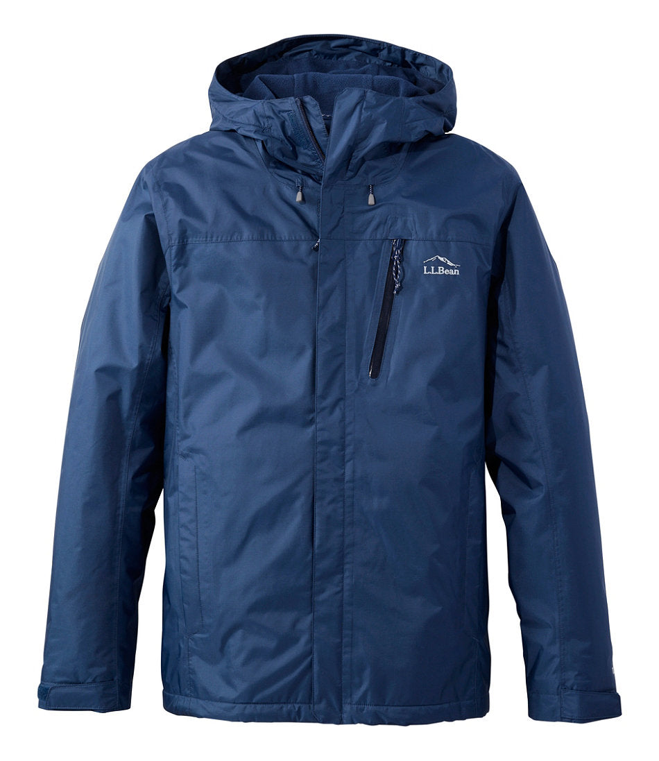 Men's Trail Model Rain Jacket, Fleece-Lined | L.L.Bean online - US 2802
