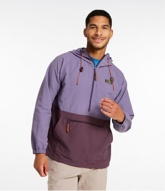 Men's Mountain Classic Anorak, Colorblock | L.L.Bean outlet