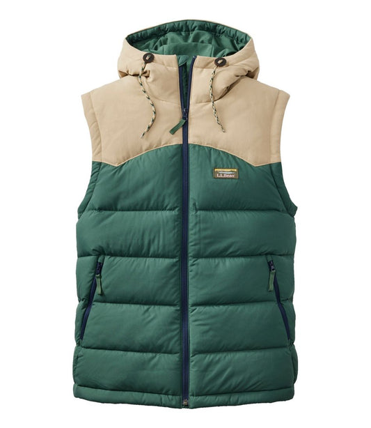 Men's Mountain Classic Hooded Down Vest | L.L.Bean for sale