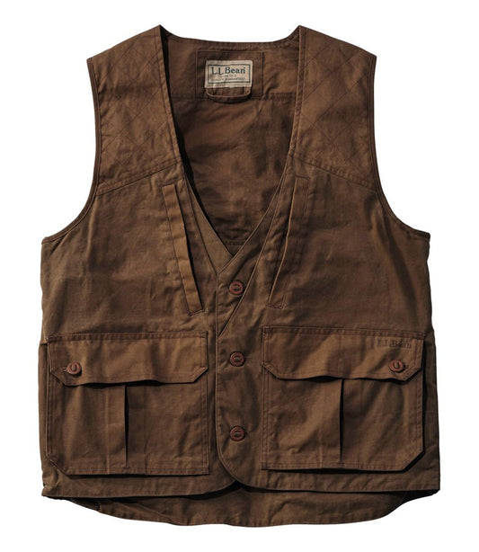 Men's Double L Waxed-Cotton Upland Vest | L.L.Bean discount