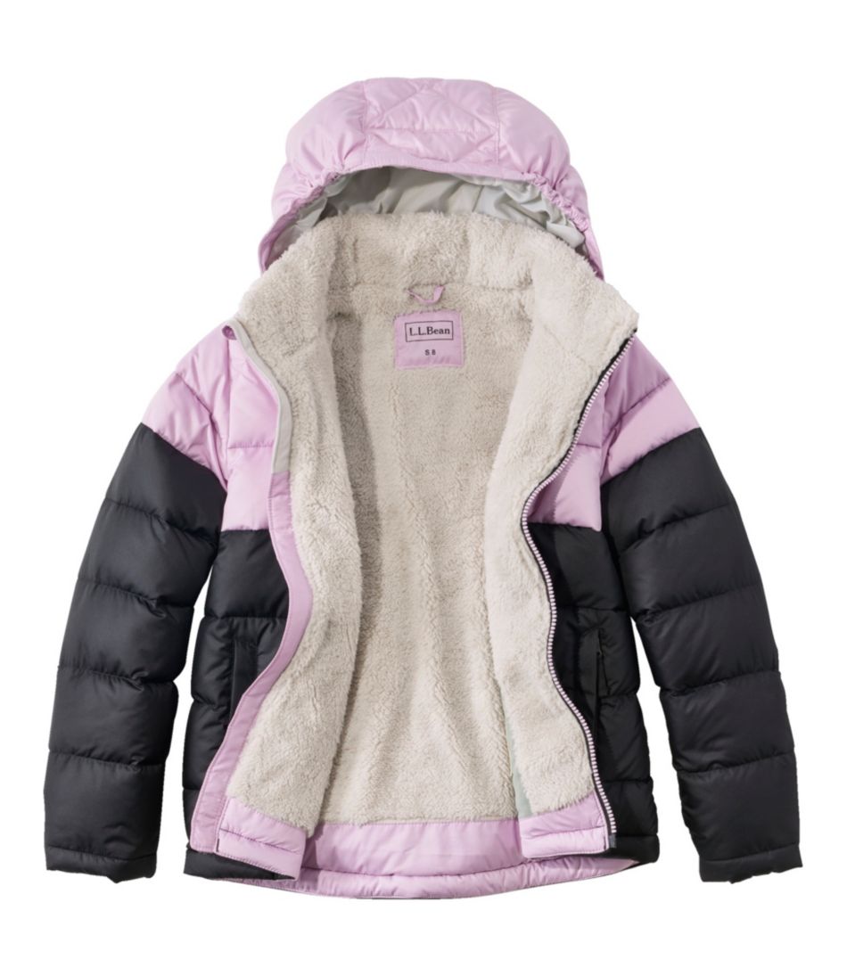 Kids' Bean's Down Jacket, Colorblock | L.L.Bean outlet