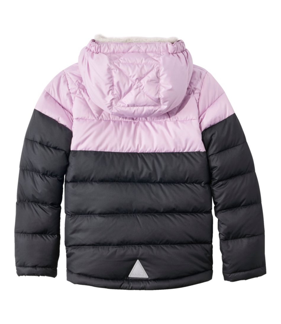 Kids' Bean's Down Jacket, Colorblock | L.L.Bean outlet