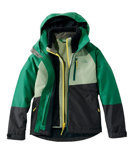 Kids' Fleece-Lined 3-in-1 Jacket | L.L.Bean on sale