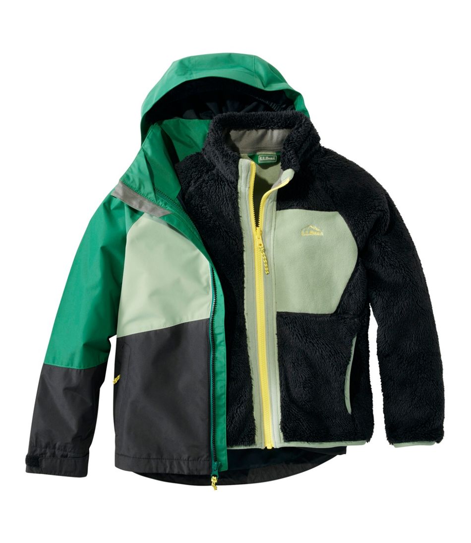 Kids' Fleece-Lined 3-in-1 Jacket | L.L.Bean on sale