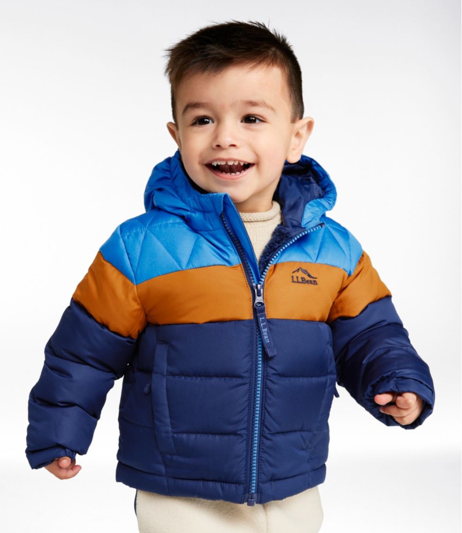 Infants' and Toddlers' Bean's Down Jacket, Colorblock | L.L.Bean for sale