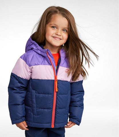 Infants' and Toddlers' Bean's Down Jacket, Colorblock | L.L.Bean for sale