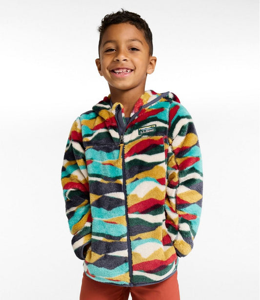 Kids' L.L.Bean Hi-Pile Fleece, Print | L.L.Bean outlet