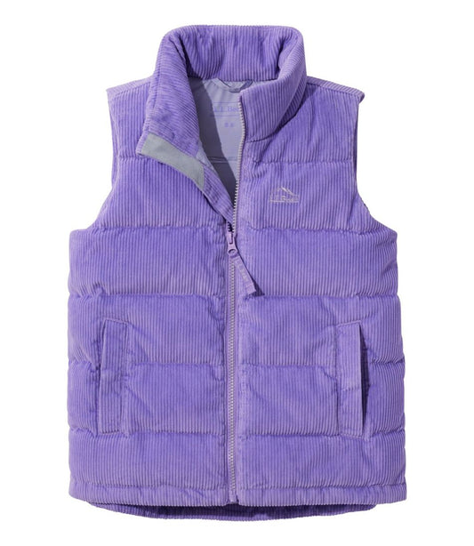 Kids' Bean's Down Corduroy Vest | L.L.Bean online