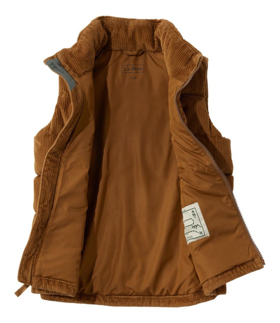 Kids' Bean's Down Corduroy Vest | L.L.Bean online