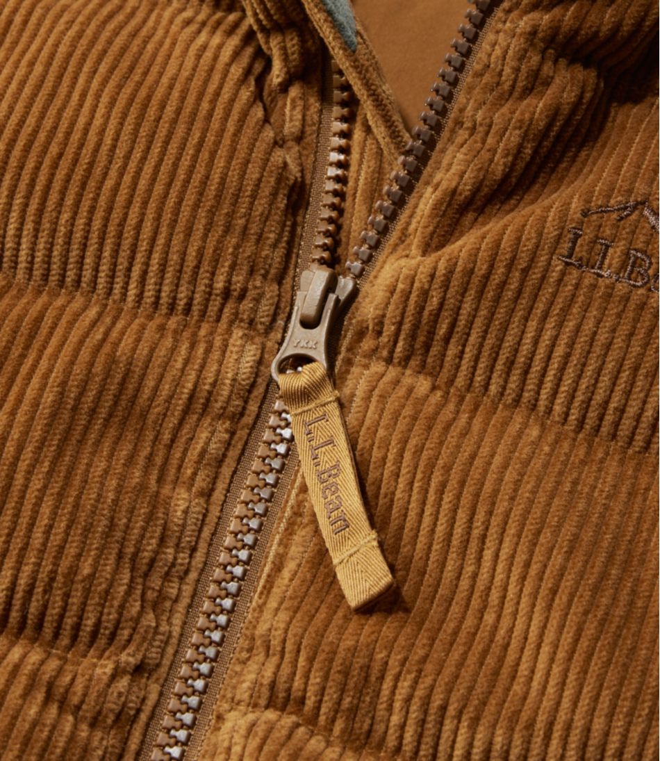Kids' Bean's Down Corduroy Vest | L.L.Bean online