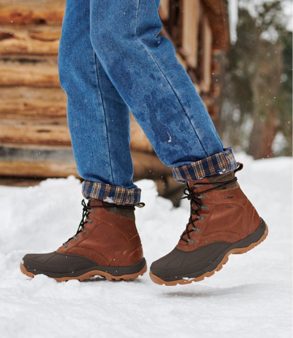 Men's Storm Chaser Boots 5, Leather Lace-Up | L.L.Bean for sale