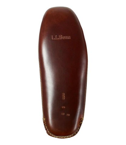 Men's Leather Double-Sole Slippers, Leather-Lined | L.L.Bean for sale