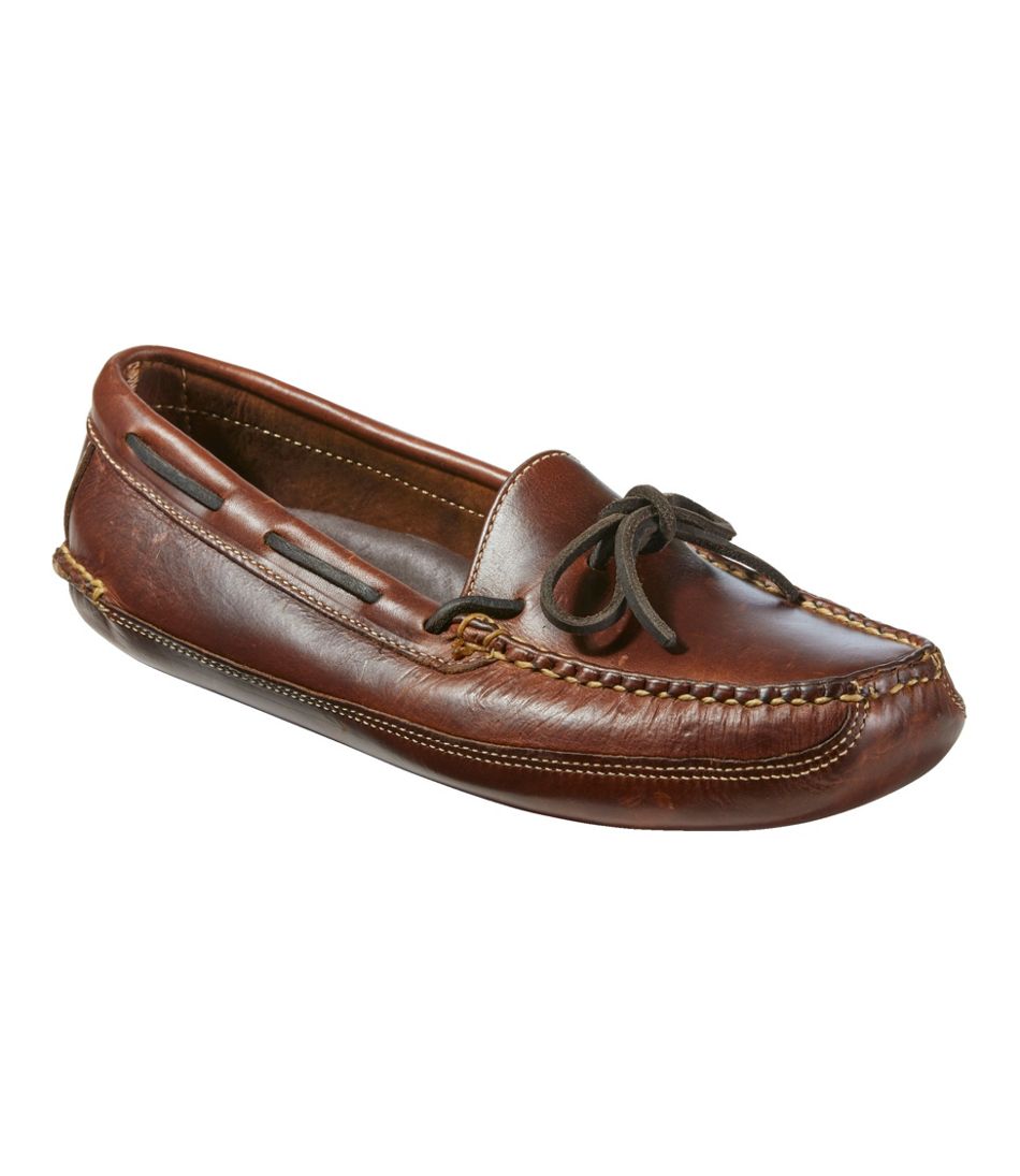 Men's Leather Double-Sole Slippers, Leather-Lined | L.L.Bean for sale