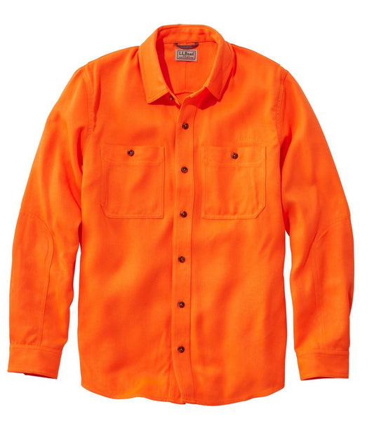 Men's Double L Field Shirt, Hunter Orange | L.L.Bean online