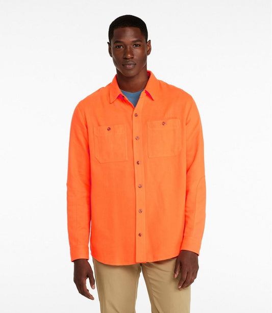 Men's Double L Field Shirt, Hunter Orange | L.L.Bean online