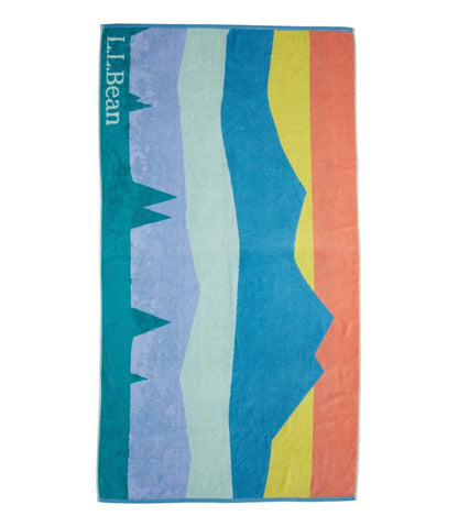 Seaside Beach Towel, Colorbars Scenic | L.L.Bean sale