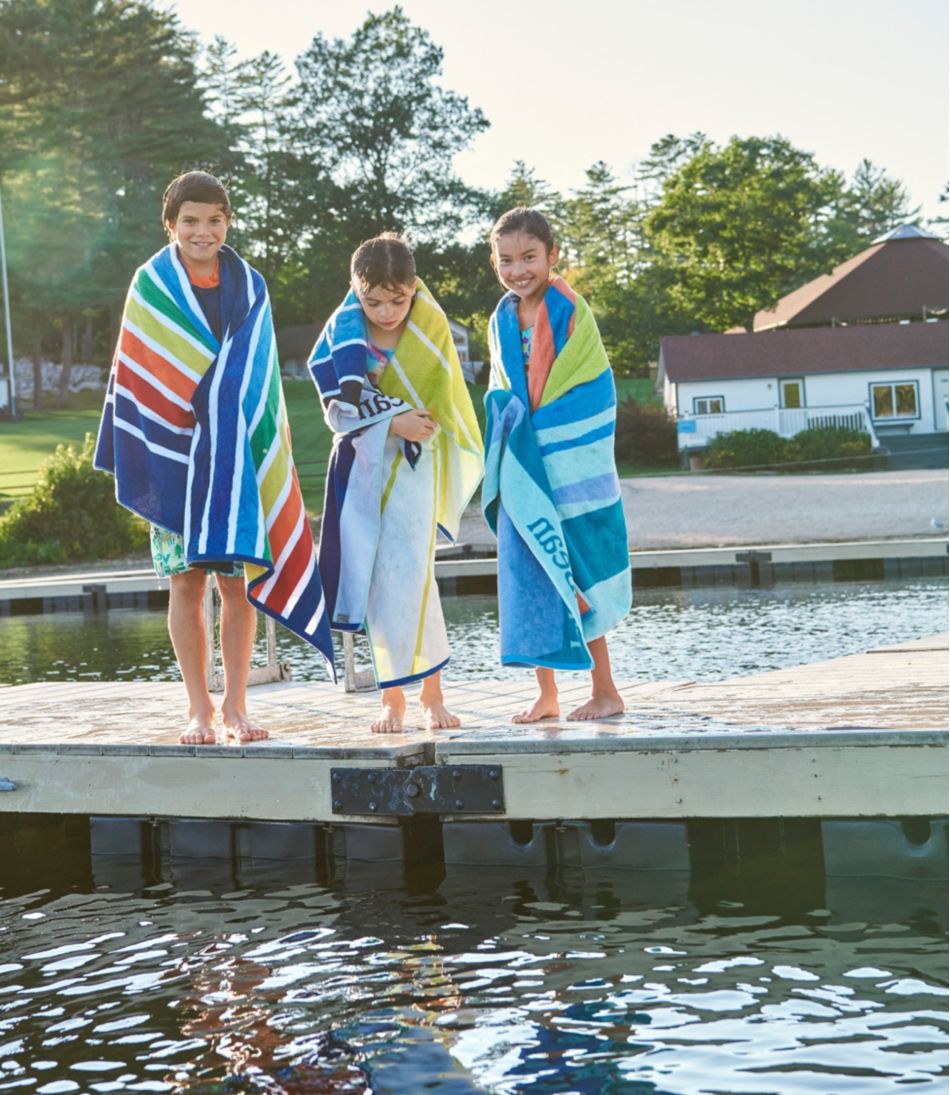Seaside Beach Towel, Colorbars Scenic | L.L.Bean sale