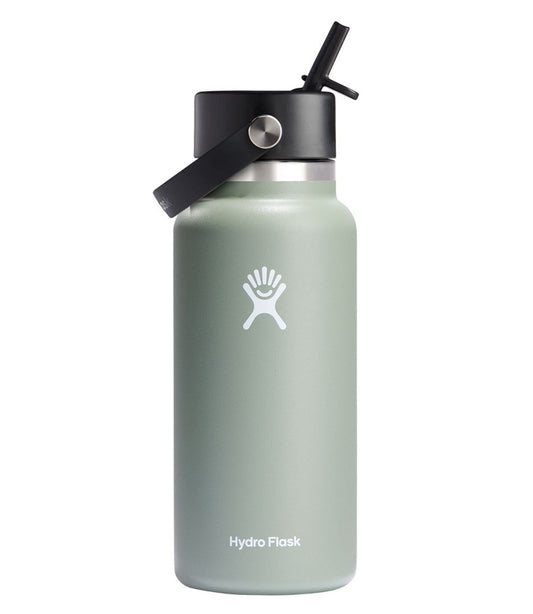 Hydro Flask Wide Mouth Water Bottle with Flex Straw Cap, 32 oz. | L.L.Bean sale