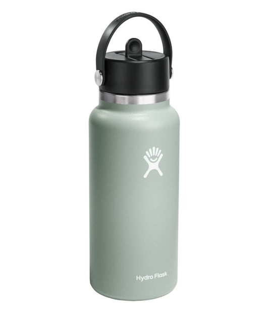 Hydro Flask Wide Mouth Water Bottle with Flex Straw Cap, 32 oz. | L.L.Bean sale