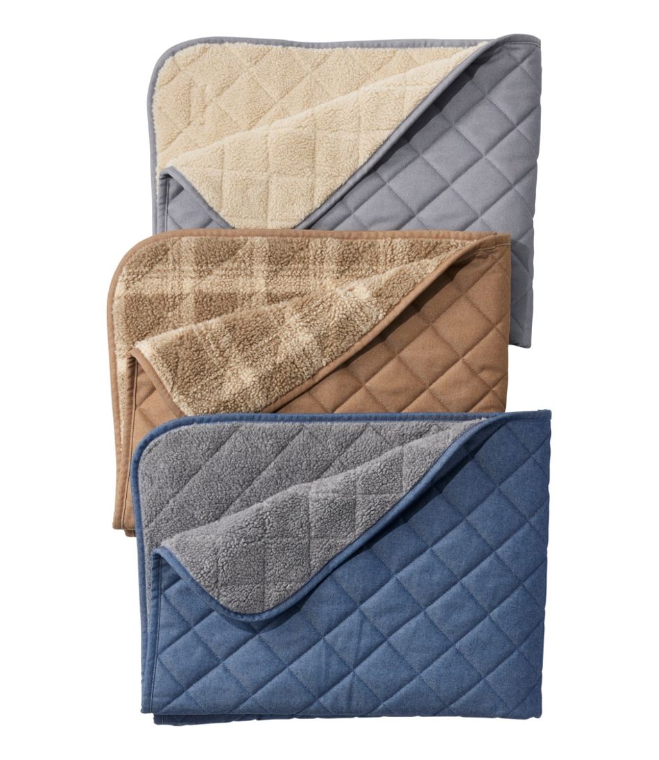 Rugged Quilted Dog Blanket | L.L.Bean online