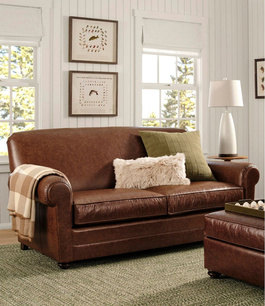 Bean's Leather Lodge Sofa | L.L.Bean near me