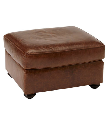 Bean's Leather Lodge Ottoman | L.L.Bean near me