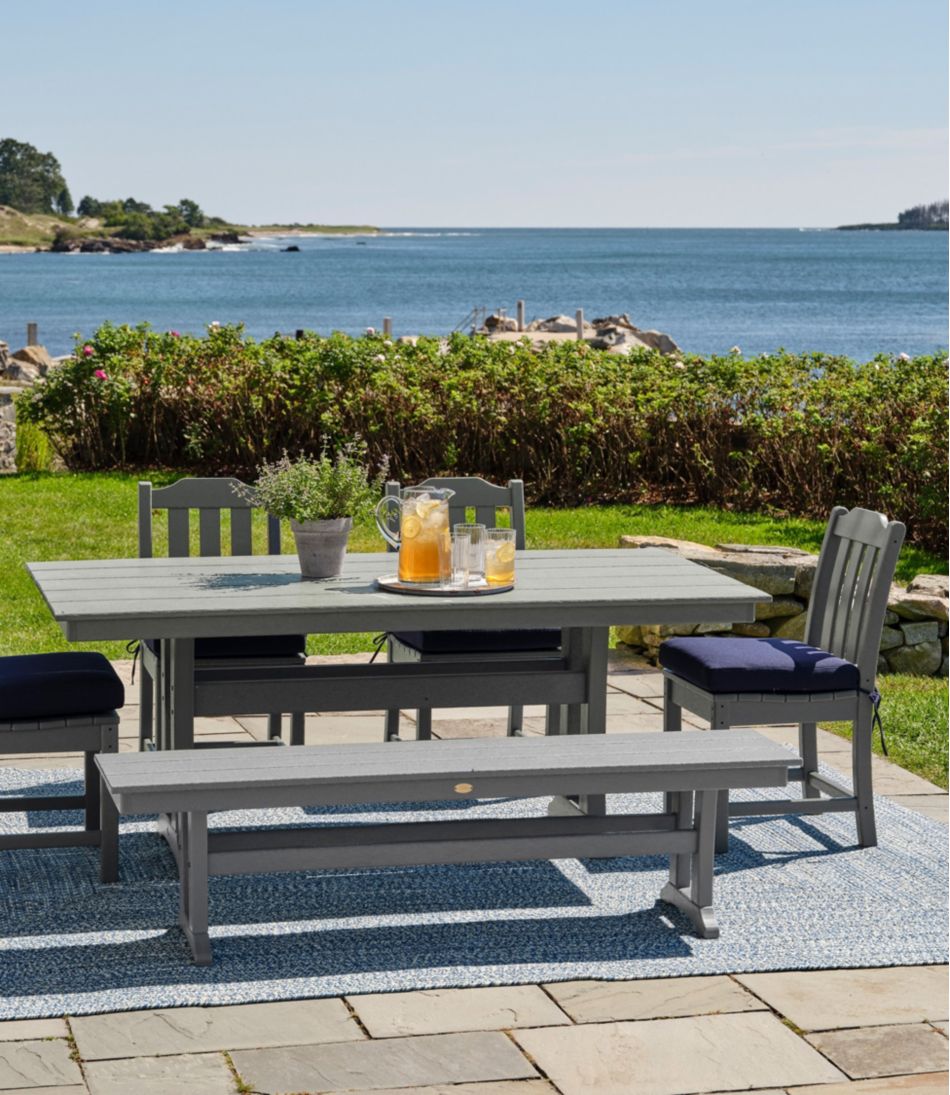All-Weather Farmhouse Table, Large | L.L.Bean online