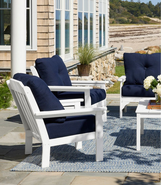 All-Weather Patio Chair with Textured Cushion | L.L.Bean outlet