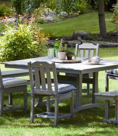 All-Weather Farmhouse Table, Square, 8-Person | L.L.Bean online