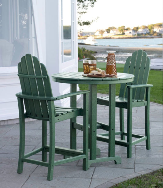 All-Weather Counter-Height Table, 36" Round | L.L.Bean for sale