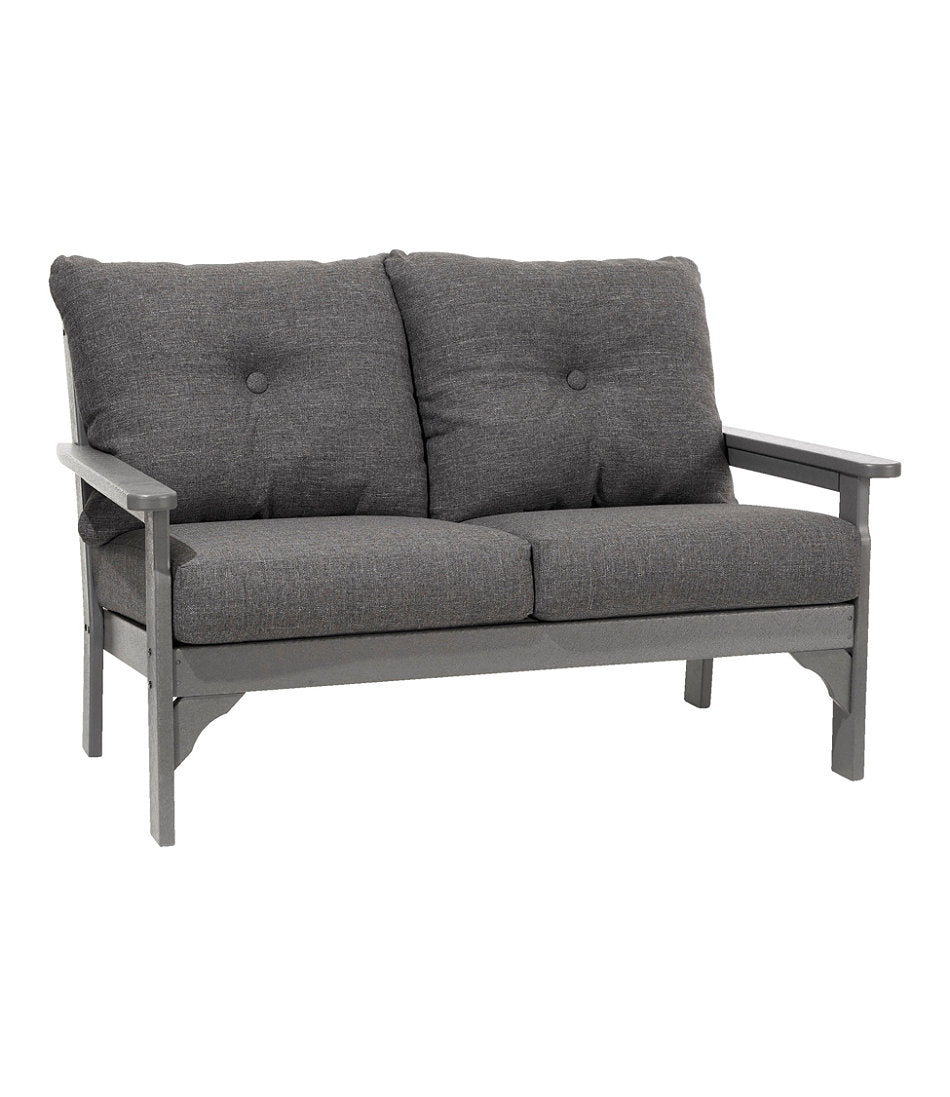 All-Weather Patio Loveseat with Textured Cushion, Slate Gray | L.L.Bean sale - US 7761