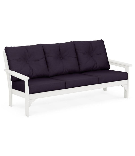 All-Weather Patio Sofa with Textured Cushions | L.L.Bean on sale