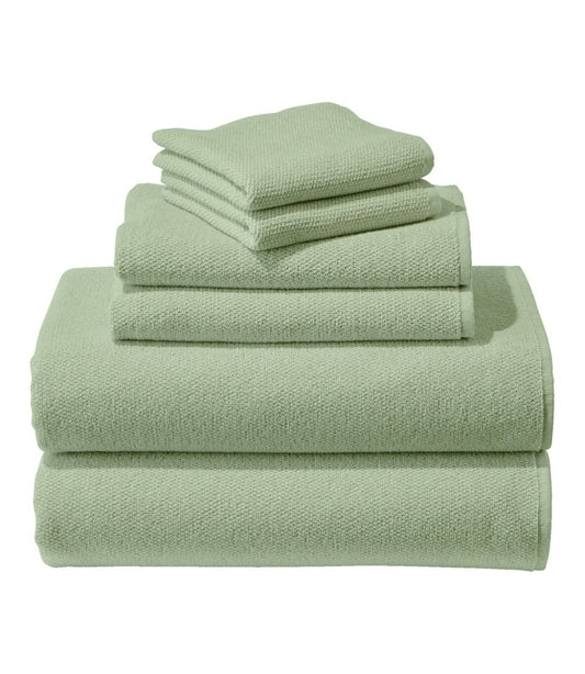 Organic Textured Cotton Towel Set | L.L.Bean on sale
