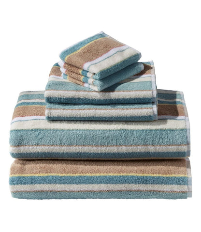 Bean's Organic Cotton Towel Set, Stripe | L.L.Bean online