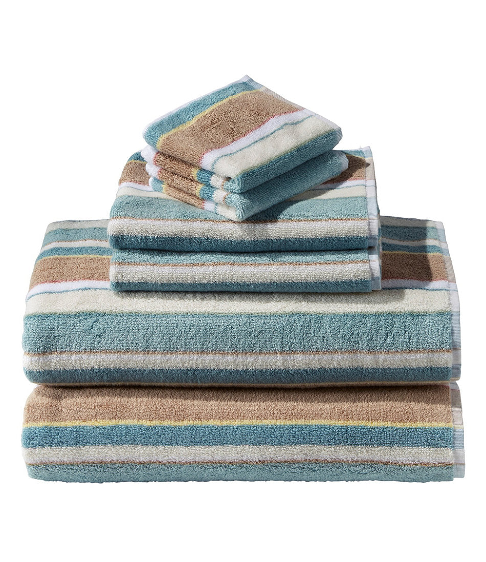 Bean's Organic Cotton Towel Set, Stripe | L.L.Bean online - US 8678