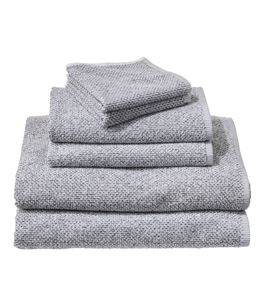 Organic Textured Cotton Towel Set, Marled | L.L.Bean on sale
