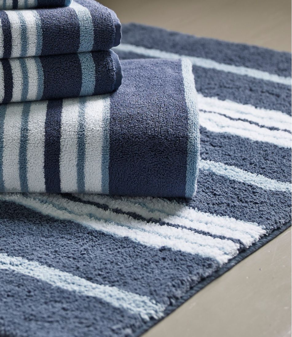 Premium Cotton Bath Mat, Multistripe | L.L.Bean near me